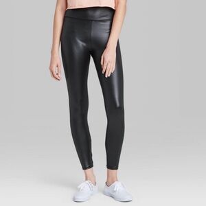 Wild Fable liquid leather leggings